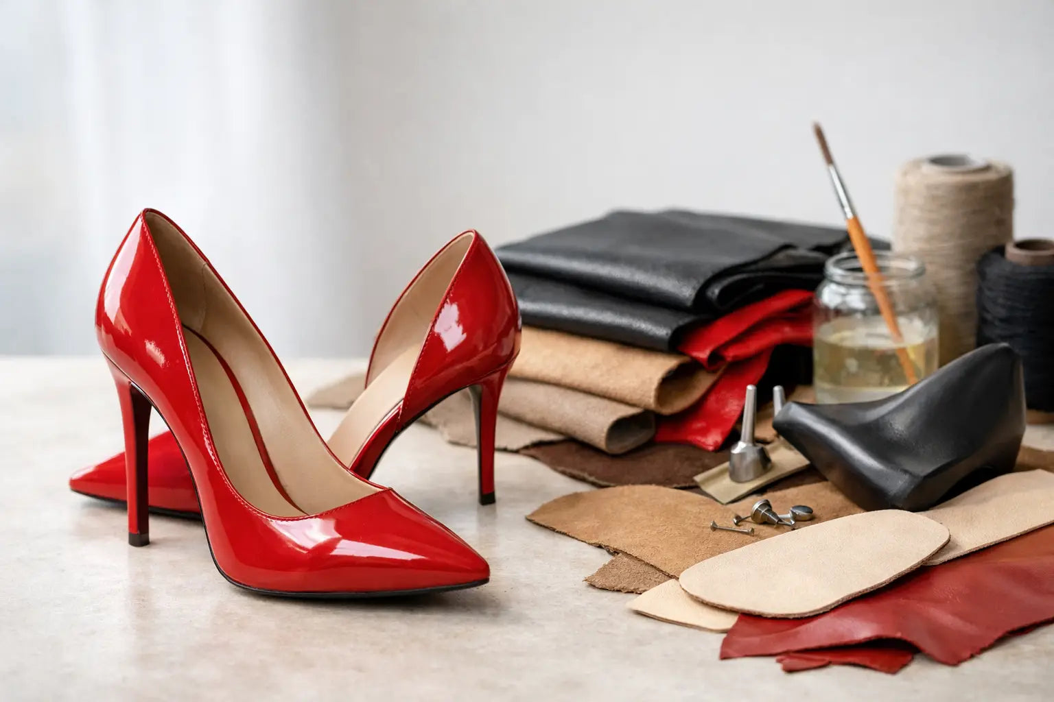 What Are High Heels Made Of?