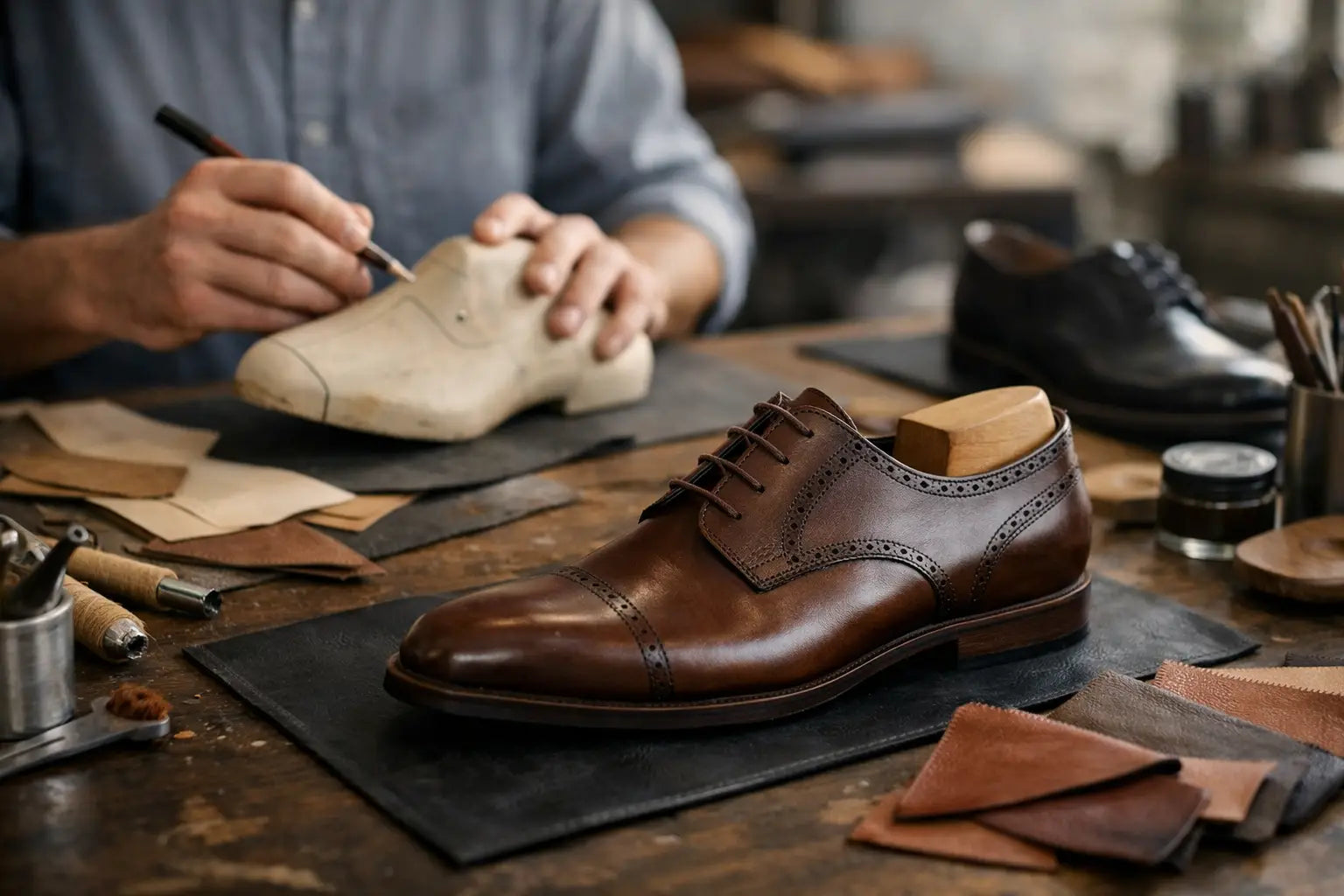 Inside the Custom Shoe Process