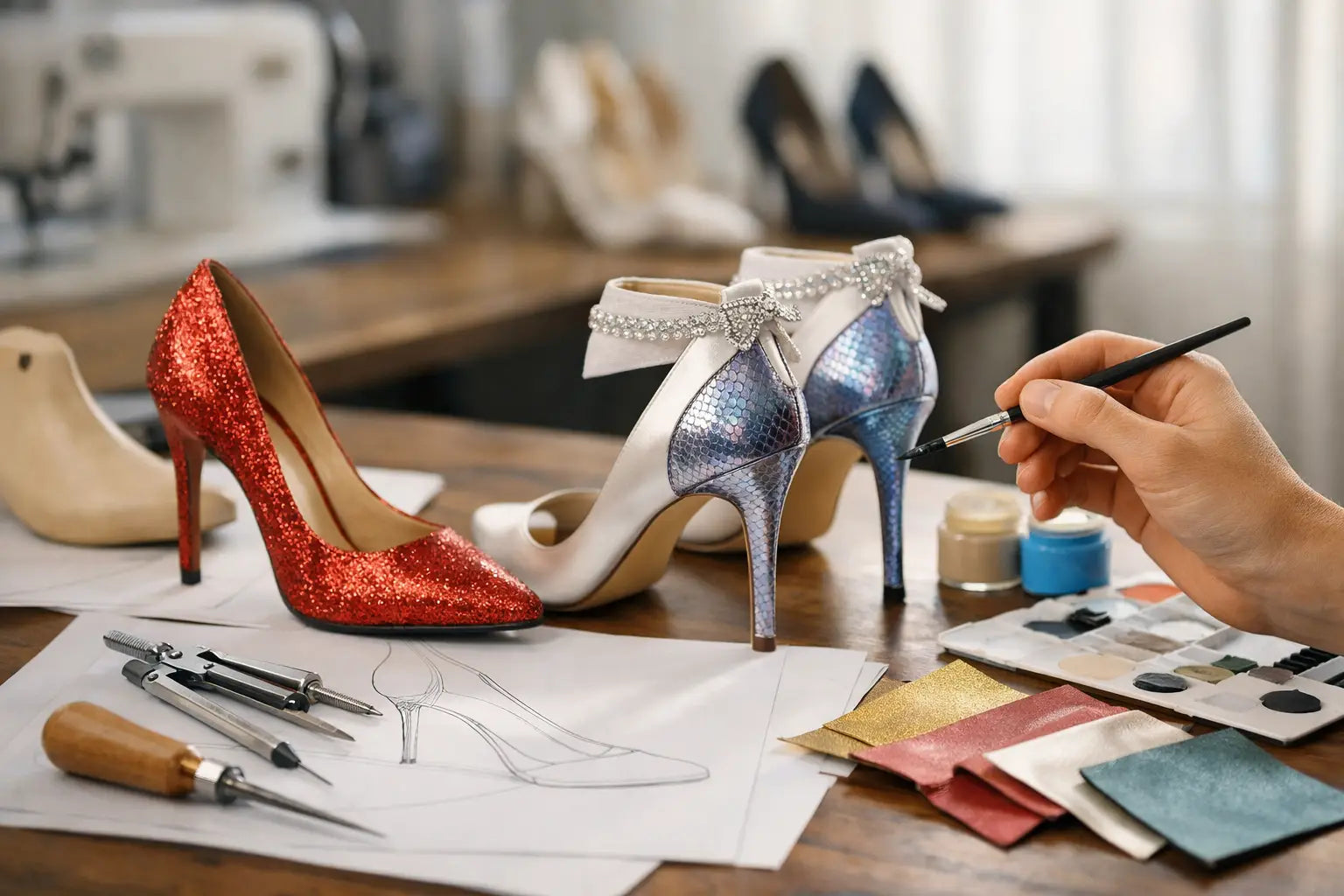 How Custom Heels Are Designed