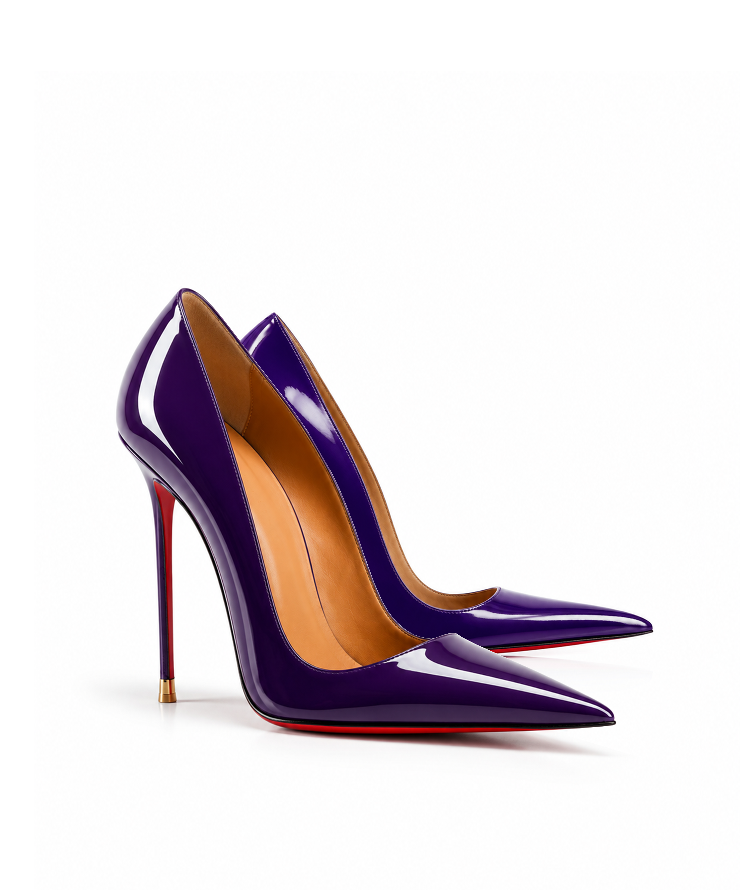 Manx Purple Patent Leather