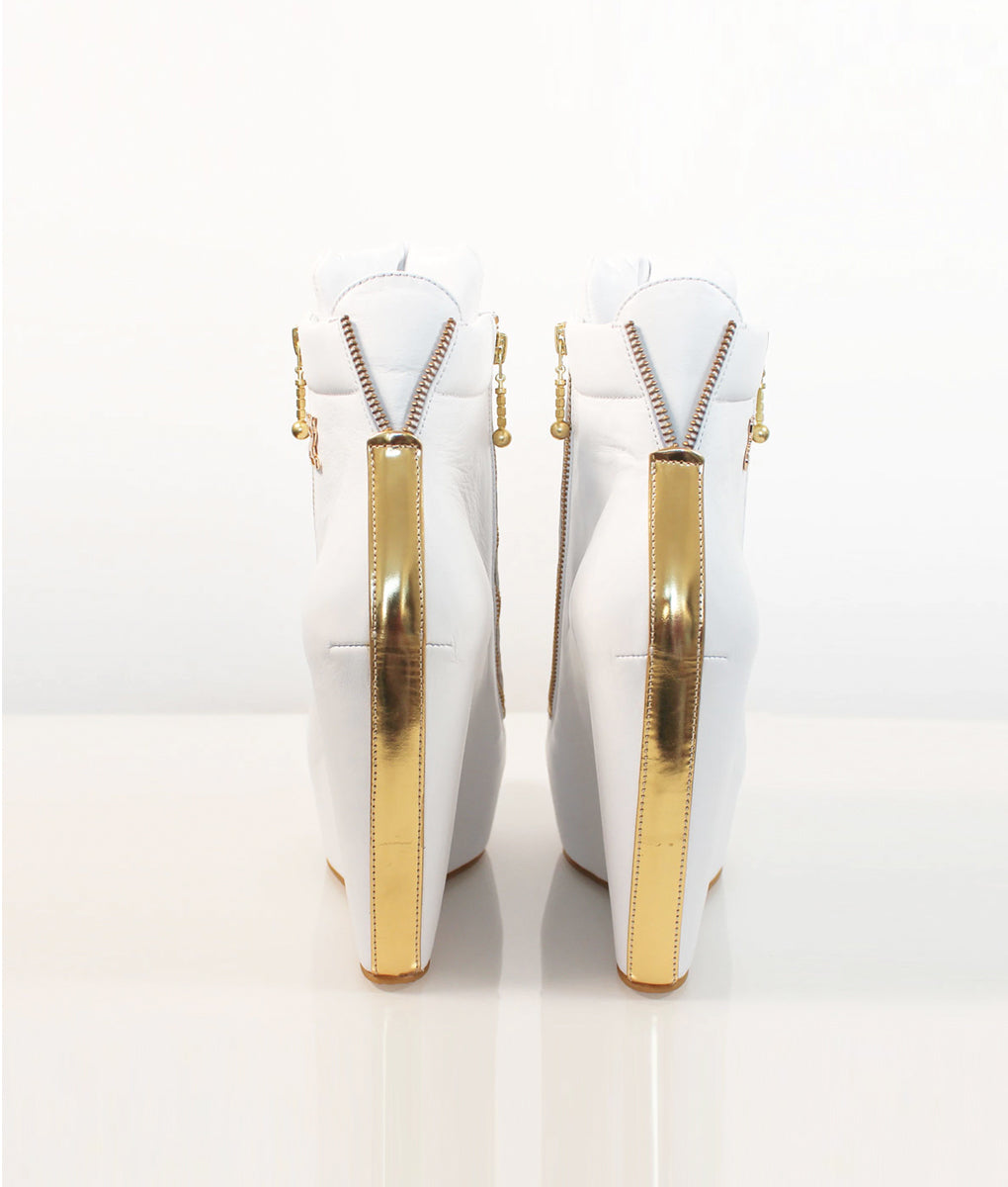 Cocura White Python · Charlotte Luxury Boots · Luxury High Heel Boots · Yarose Shulzhenko · Custom Made · Made to measure · Luxury High Heel Ankle Boots · Boots