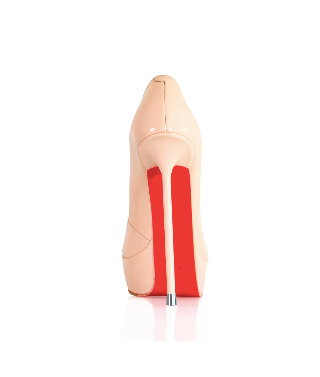 Oxia Nude Patent · Charlotte Luxury Shoes · Luxury High Heel Platform Shoes · Di Marni - Vicenzo Rossi · Custom Made · Made to measure · Luxury Platform High Heel Shoes · Luxury Shoes