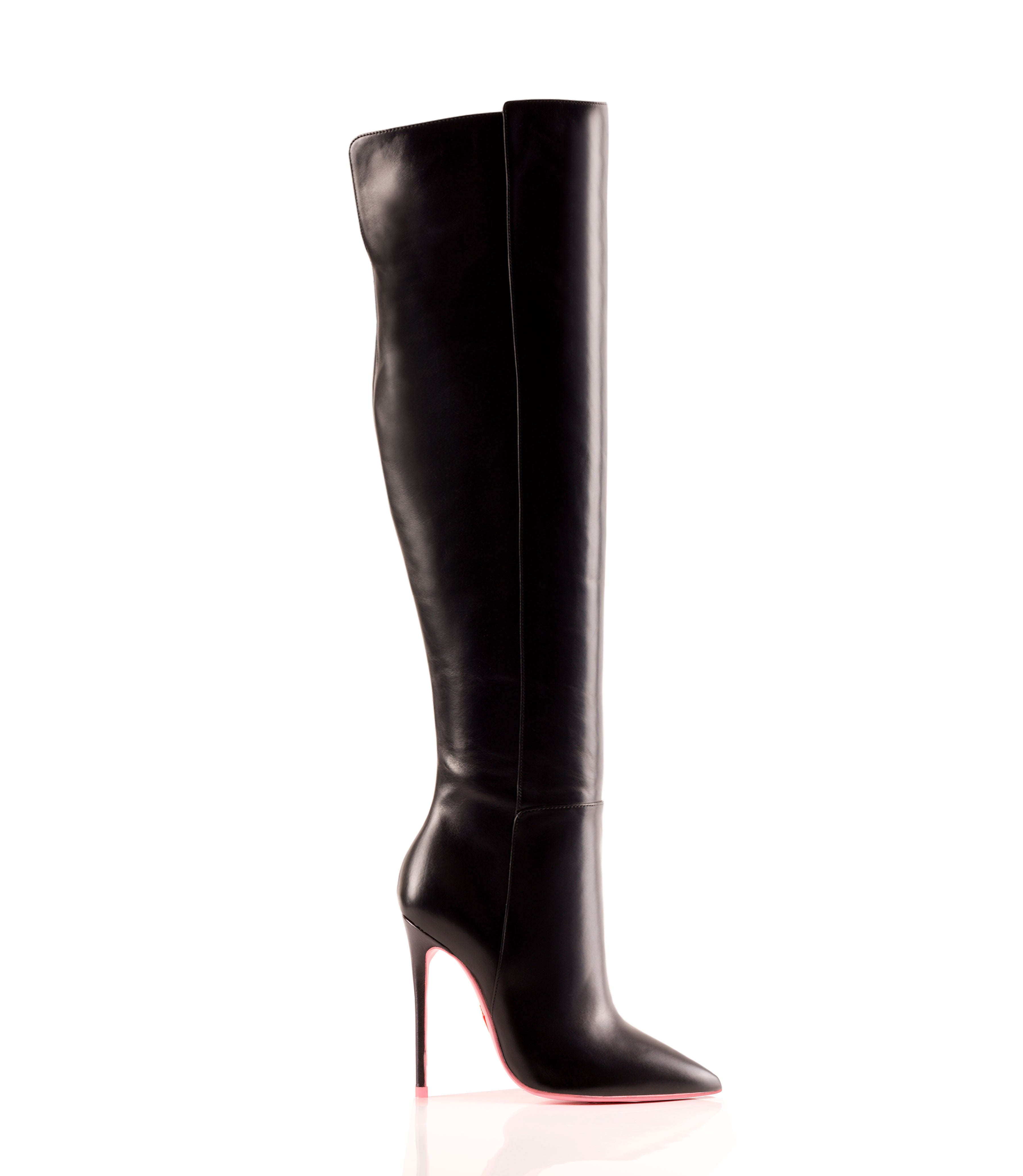 Bessel Black · Charlotte Luxury High Heels Boots · Ada de Angela Boots · High Heels Boots · Luxury Boots · Over Knee Boots · Stiletto · Leather Boots