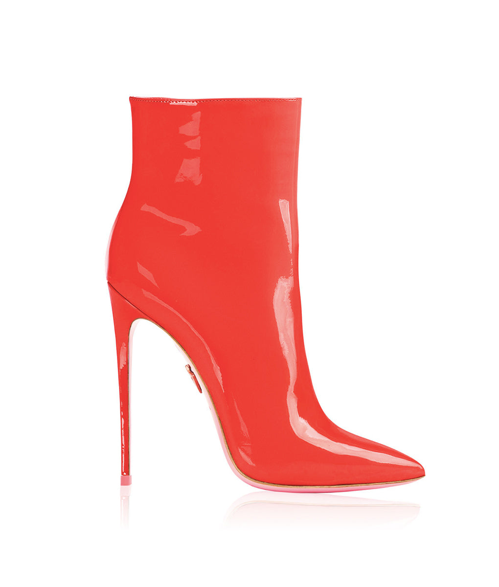 Denex Red Patent · Charlotte Luxury High Heels Boots · Ada de Angela Shoes · High Heels Boots · Luxury Boots · Knee High Boots · Stiletto · Leather Boots