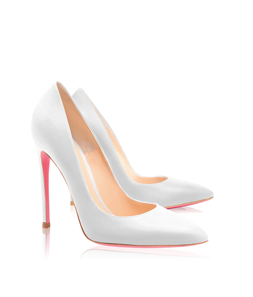 Fulu White · Charlotte Luxury High Heels Shoes · Ada de Angela Shoes · High Heels Shoes · Luxury High Heels · Pumps · Stiletto · High Heels Stiletto