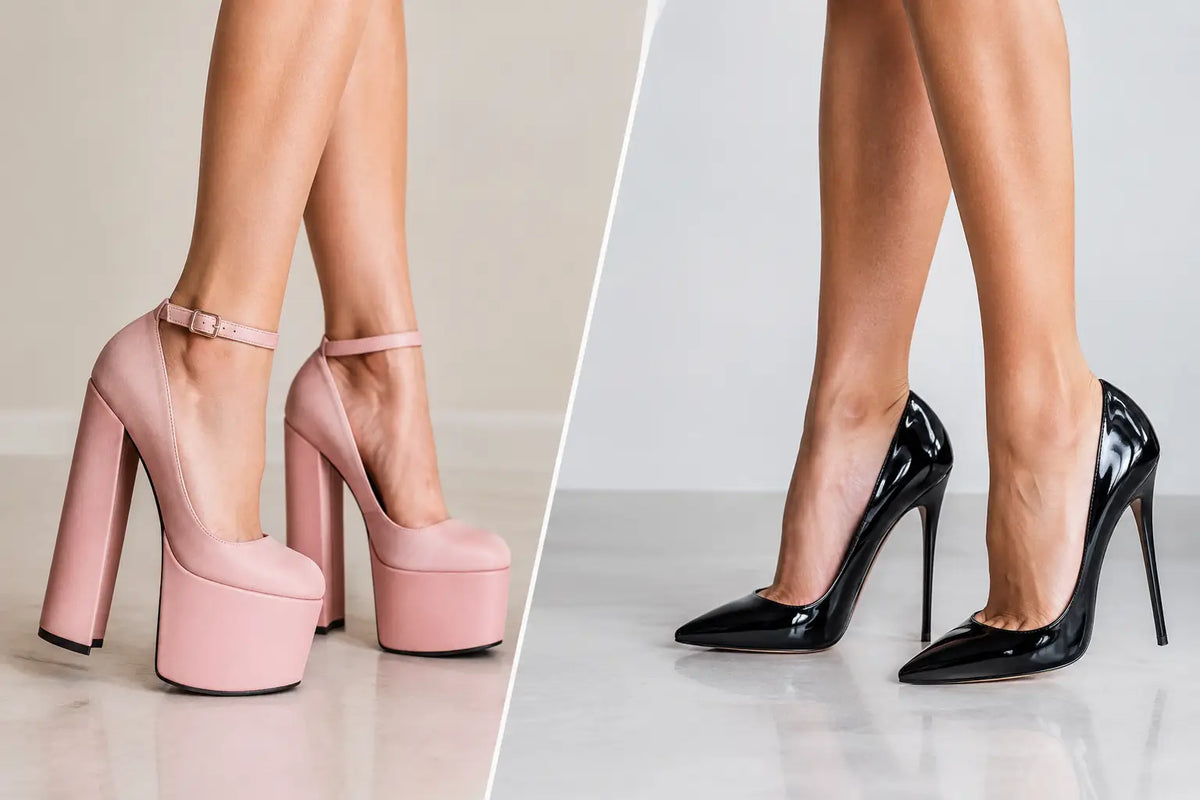 Platform Heels vs Stilettos: Which Defines You?