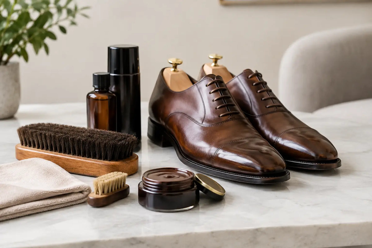 A Guide to Shoe Care Routine for Luxury Pairs