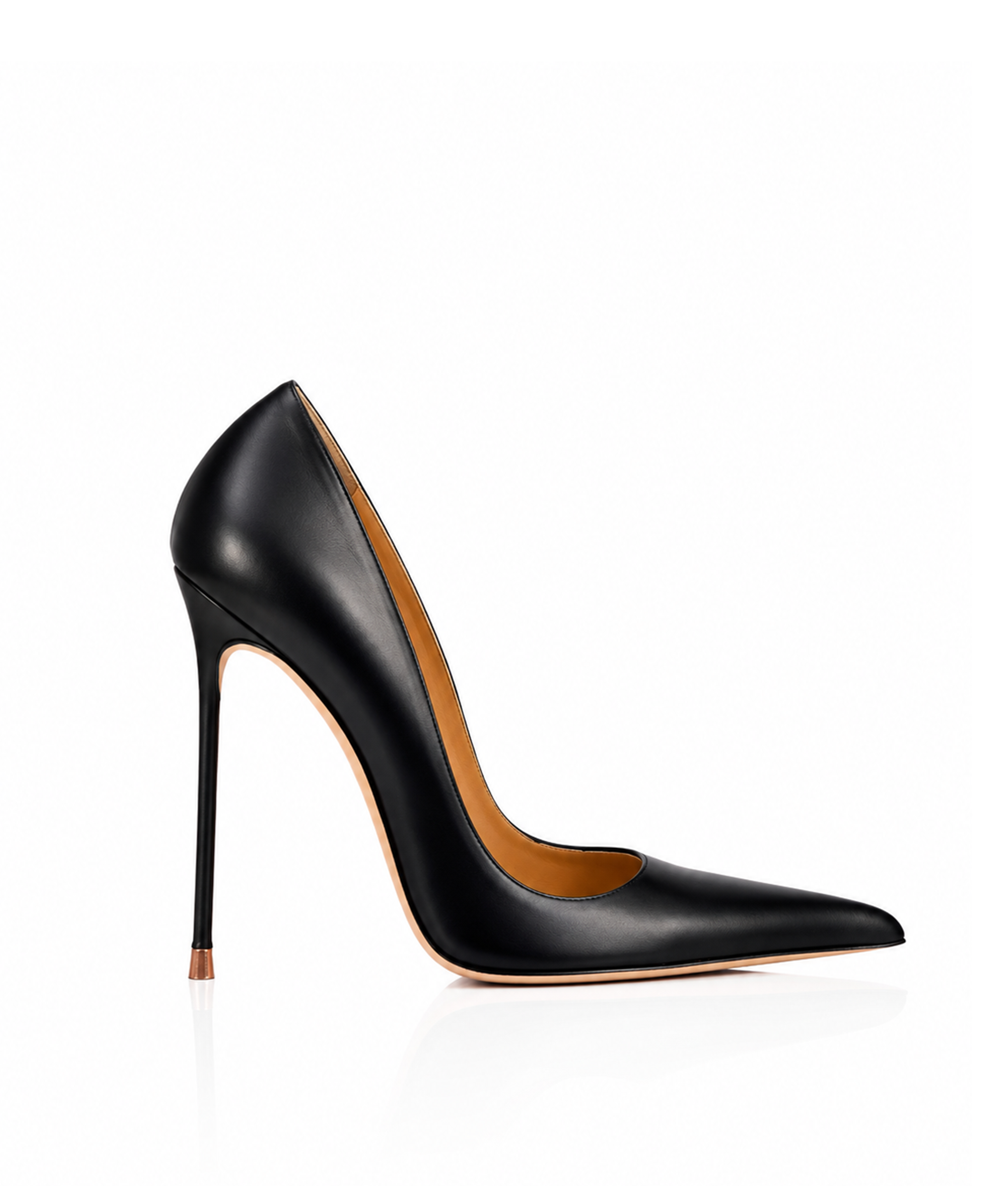 Manx Black Leather ( Old Heel)