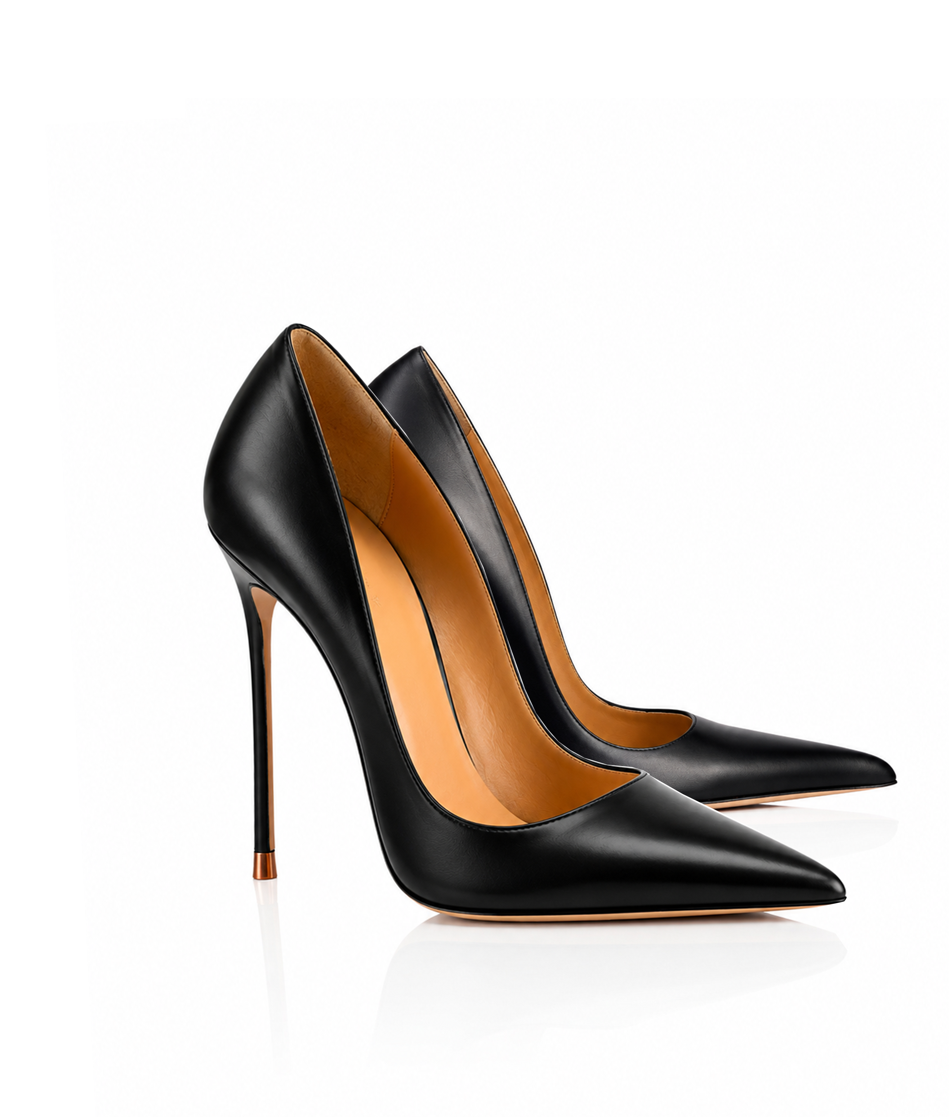 Manx Black Leather ( Old Heel)
