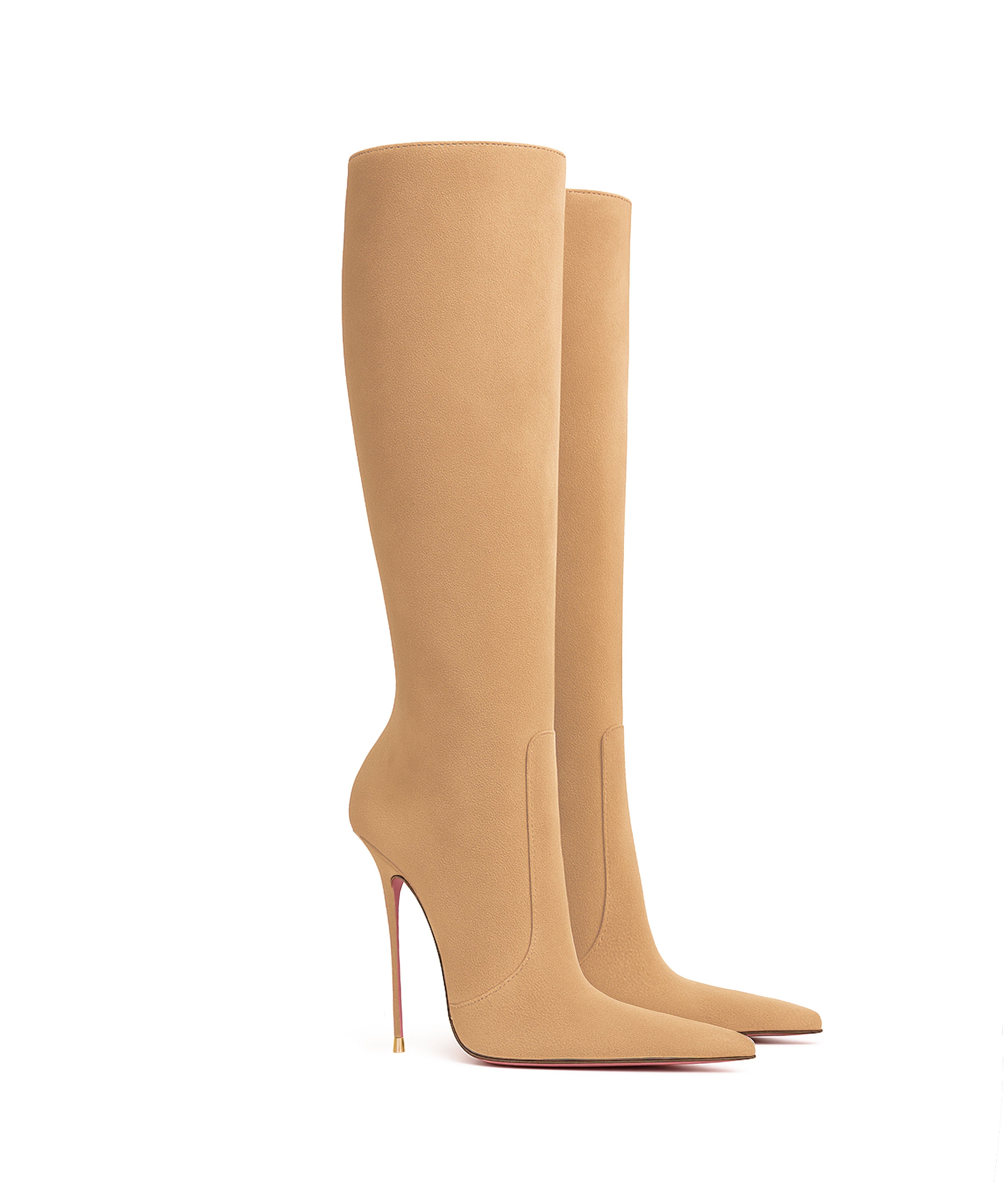 Corçao 125 Nude Suede